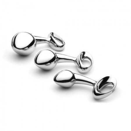 Njoy Pure Plugs Small Stainless Steel But Plug